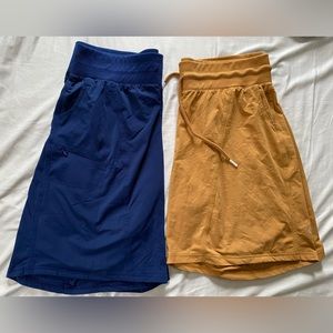 2 pair Zyia canyon shorts-Long